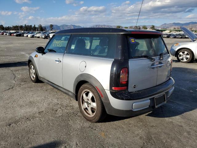 Photo 3 from auction – 2009 MINI COOPER CLU with VIN WMWML33509TX50024