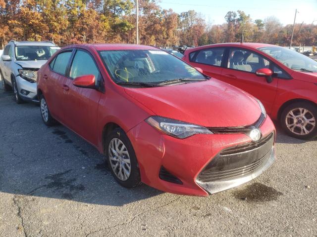 TOYOTA COROLLA L 2019 with VIN 5YFBURHE3KP927455 - Photo from auction