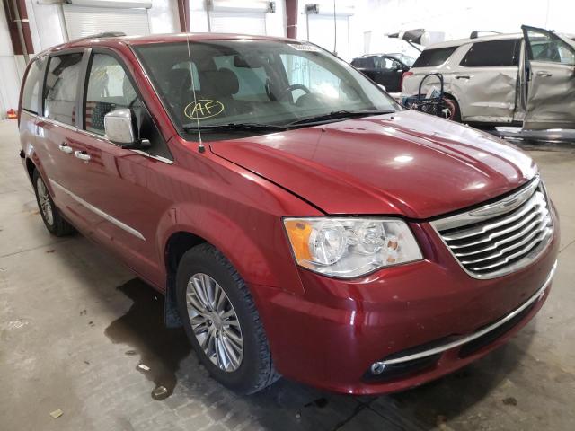 CHRYSLER TOWN & COU 2013 with VIN 2C4RC1CG8DR589808 - Photo from auction