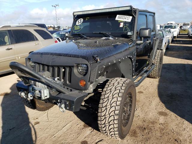 Photo 2 from auction – 2013 JEEP WRANGLER U with VIN 1C4BJWEG2DL609240