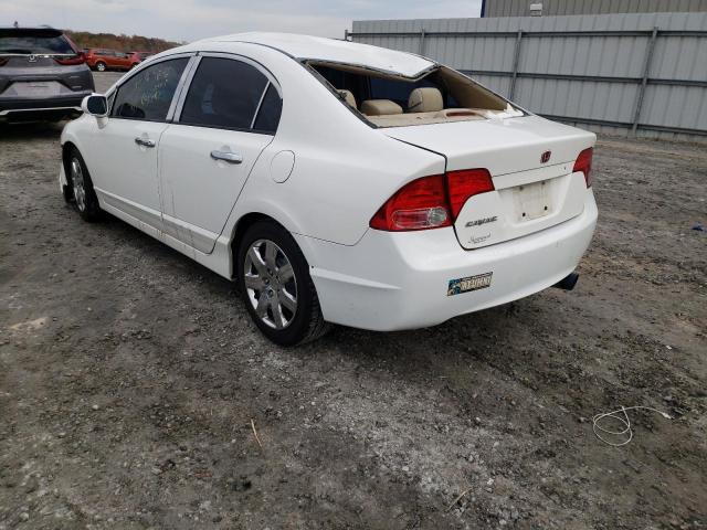 Photo 3 from auction – 2008 HONDA CIVIC LX with VIN 2HGFA16588H518673
