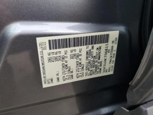 Photo 10 from auction – 2022 NISSAN ROGUE SL with VIN 5N1BT3CA2NC706815
