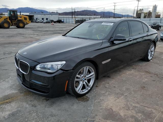 Photo 2 from auction – 2014 BMW 750 LI with VIN WBAYE8C59ED134805
