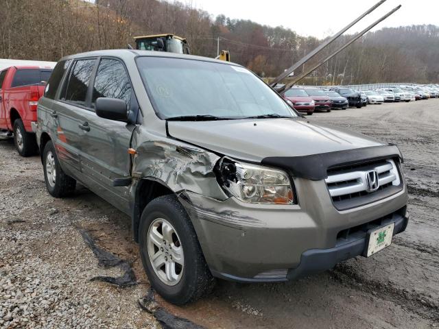HONDA PILOT LX 2007 with VIN 5FNYF28177B011289 - Photo from auction