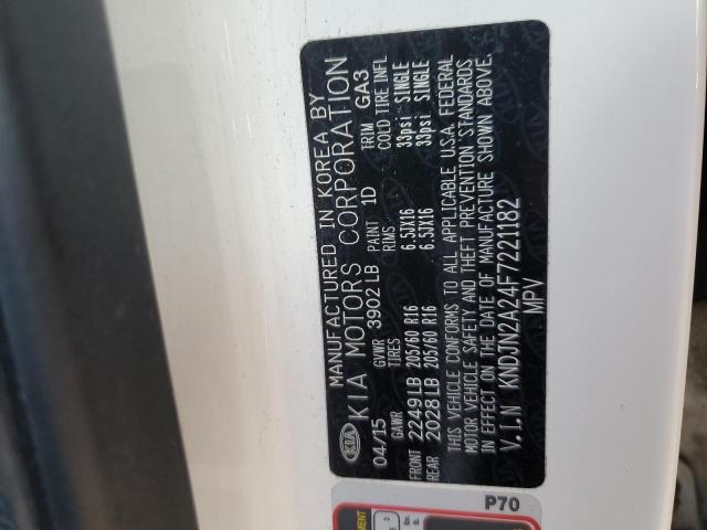 Photo 10 from auction – 2015 KIA SOUL with VIN KNDJN2A24F7221182