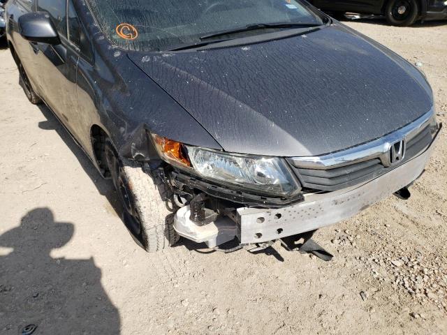 Photo 9 from auction – 2012 HONDA CIVIC LX with VIN 19XFB2F50CE317923