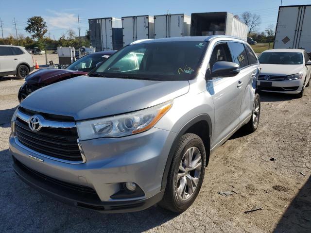 Photo 2 from auction – 2014 TOYOTA HIGHLANDER with VIN 5TDJKRFH6ES052849