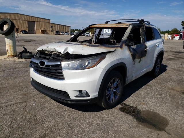 Photo 2 from auction – 2015 TOYOTA HIGHLANDER with VIN 5TDKKRFH2FS071534