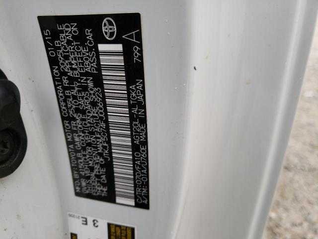 Photo 10 from auction – 2015 TOYOTA SCION TC with VIN JTKJF5C74FJ006923