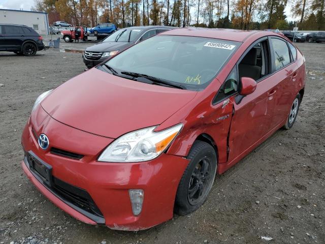Photo 2 from auction – 2015 TOYOTA PRIUS with VIN JTDKN3DU7F0436930