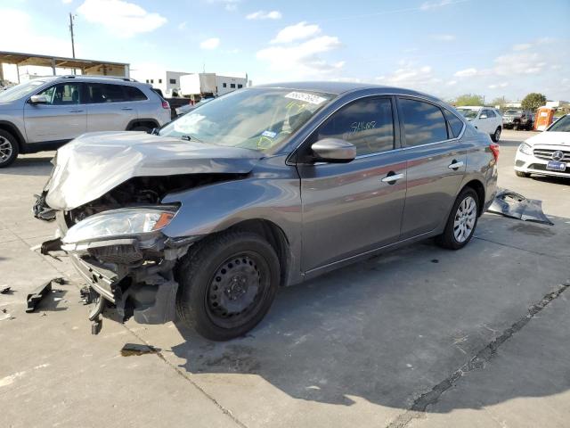 NISSAN SENTRA S 2018 with VIN 3N1AB7AP2JY314312 - Photo from auction