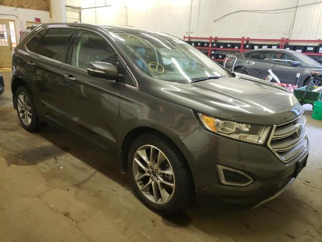 FORD EDGE TITAN 2018 with VIN 2FMPK4K84JBC55815 - Photo from auction