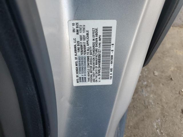 Photo 10 from auction – 2011 HONDA ODYSSEY EX with VIN 5FNRL5H49BB006127
