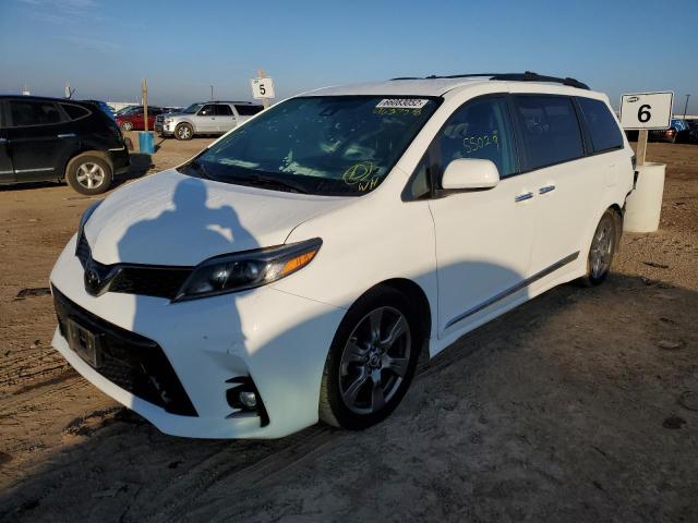 Photo 2 from auction – 2018 TOYOTA SIENNA SE with VIN 5TDXZ3DC7JS963728