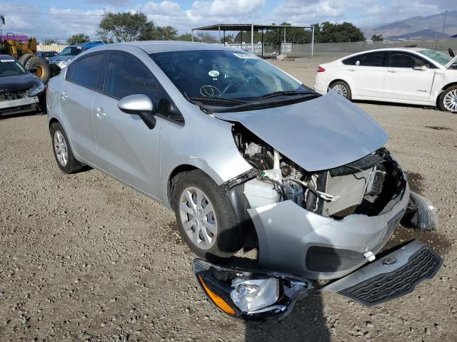 KIA RIO LX 2014 with VIN KNADM4A30E6397135 - Photo from auction