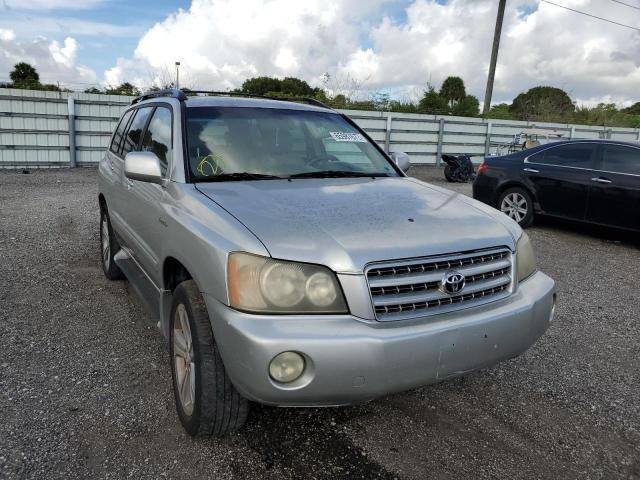 TOYOTA HIGHLANDER 2002 with VIN JTEHF21A920085584 - Photo from auction