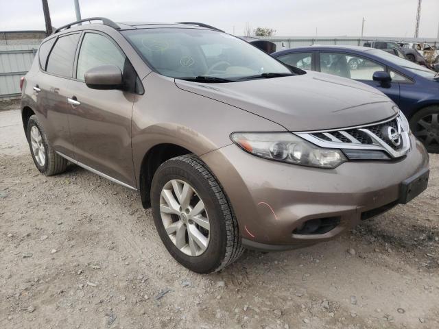 NISSAN MURANO S 2011 with VIN JN8AZ1MW7BW166194 - Photo from auction