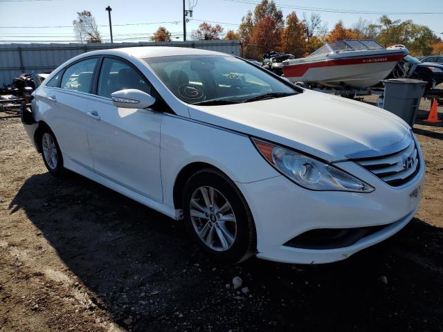 HYUNDAI SONATA GLS 2014 with VIN 5NPEB4AC2EH922439 - Photo from auction