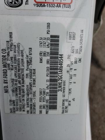 Photo 10 from auction – 2010 LINCOLN MKZ with VIN 3LNHL2GC1AR640544