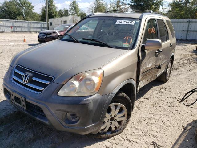 Photo 2 from auction – 2005 HONDA CR-V EX with VIN JHLRD78805C018845