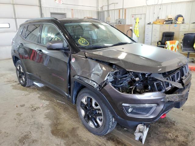 JEEP COMPASS TR 2018 with VIN 3C4NJDDB9JT470067 - Photo from auction