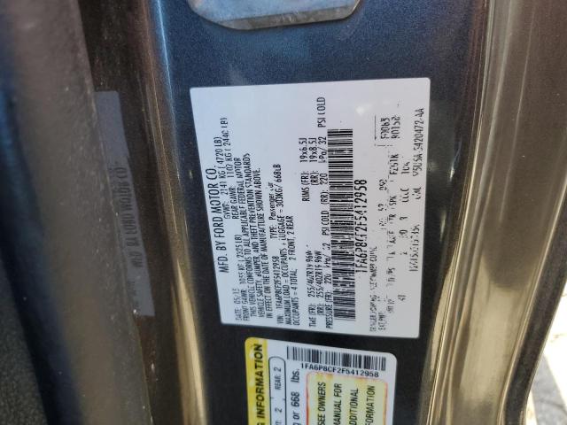 Photo 10 from auction – 2015 FORD MUSTANG GT with VIN 1FA6P8CF2F5412958