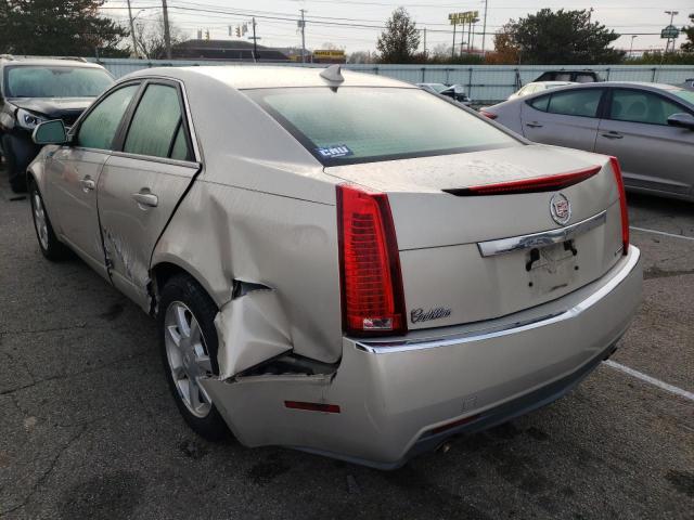 Photo 3 from auction – 2009 CADILLAC CTS with VIN 1G6DF577990142654