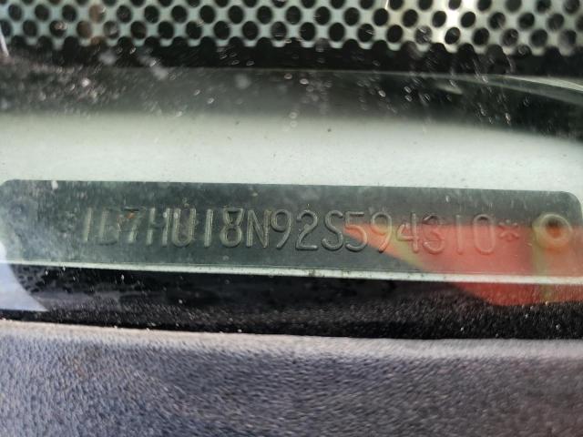 Photo 10 from auction – 2002 DODGE RAM 1500 with VIN 1D7HU18N92S594310
