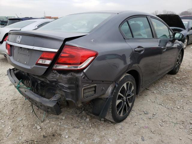 Photo 4 from auction – 2015 HONDA CIVIC EX with VIN 19XFB2F80FE004210