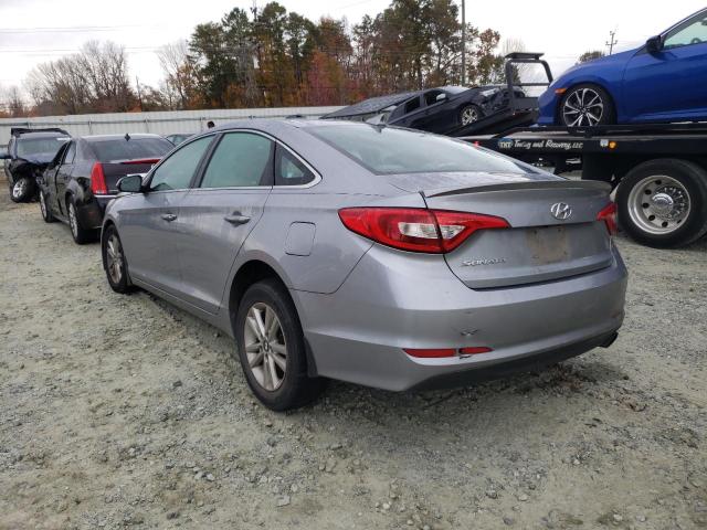 Photo 3 from auction – 2016 HYUNDAI SONATA SE with VIN 5NPE24AF6GH338221