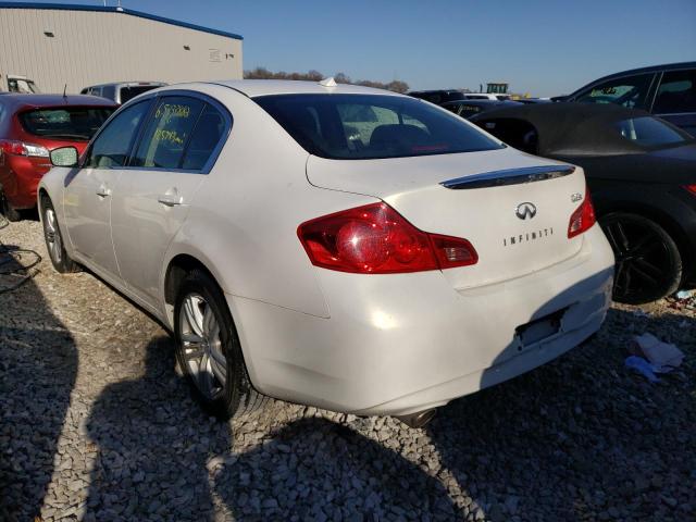 Photo 3 from auction – 2012 INFINITI G25 with VIN JN1DV6AR1CM860430
