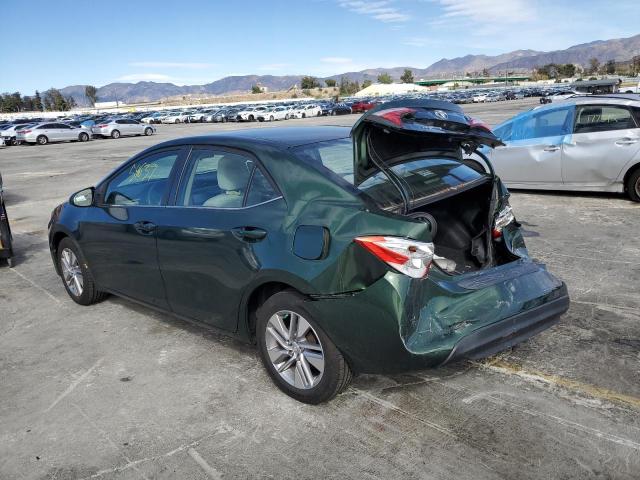 Photo 3 from auction – 2014 TOYOTA COROLLA EC with VIN 5YFBPRHE4EP081302