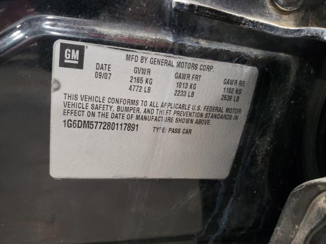 Photo 10 from auction – 2008 CADILLAC CTS with VIN 1G6DM577280117891