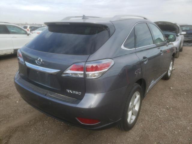Photo 4 from auction – 2013 LEXUS RX 350 BAS with VIN 2T2BK1BA6DC203030