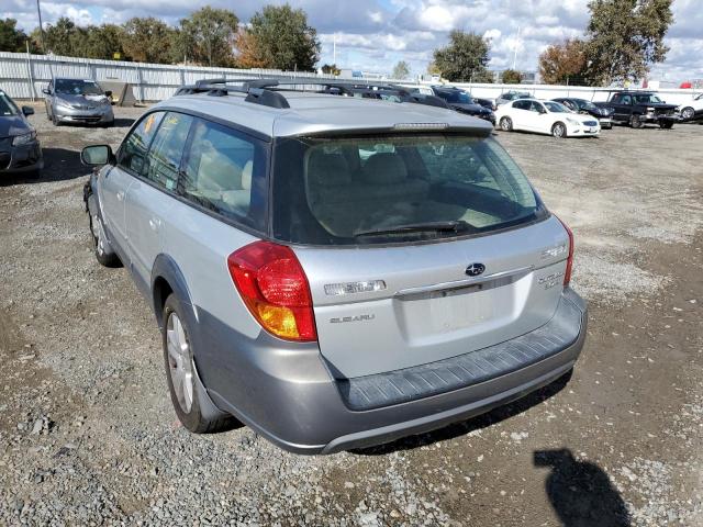 Photo 3 from auction – 2005 SUBARU LEGACY OUT with VIN 4S4BP85C254332667