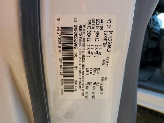 Photo 10 from auction – 2005 DODGE GRAND CARA with VIN 1D4GP24R35B364667