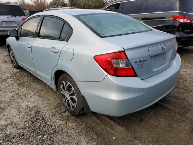 Photo 3 from auction – 2012 HONDA CIVIC LX with VIN 19XFB2F56CE049993