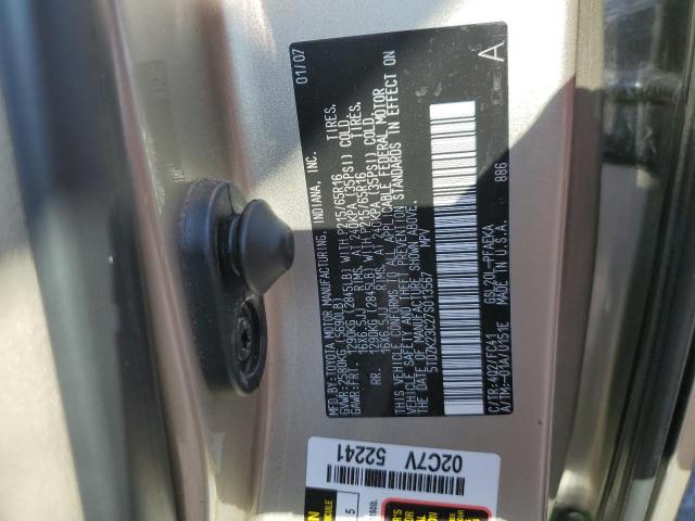 Photo 10 from auction – 2007 TOYOTA SIENNA CE with VIN 5TDZK23C27S013567