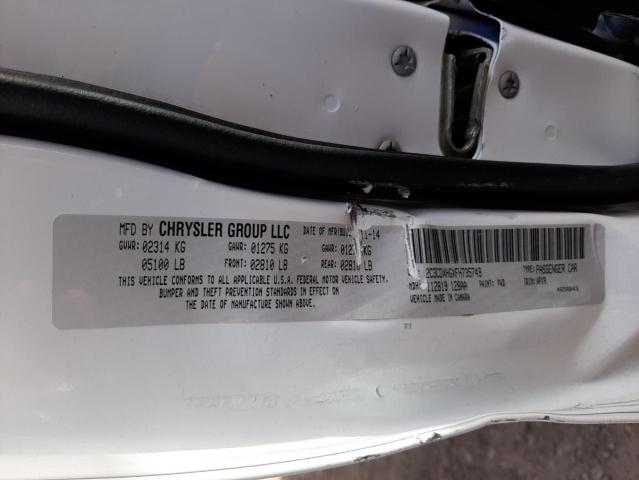 Photo 10 from auction – 2015 DODGE CHARGER SX with VIN 2C3CDXHGXFH735749