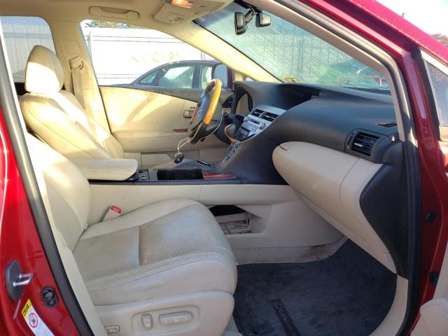 Photo 5 from auction – 2012 LEXUS RX 350 with VIN 2T2BK1BA7CC148005