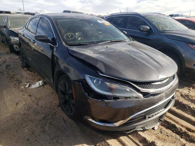 CHRYSLER 200 C 2015 with VIN 1C3CCCCG4FN654885 - Photo from auction