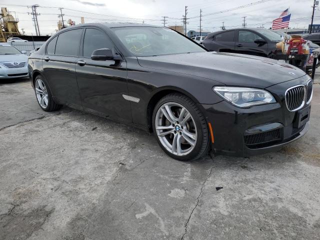 BMW 750 LI 2014 with VIN WBAYE8C59ED134805 - Photo from auction