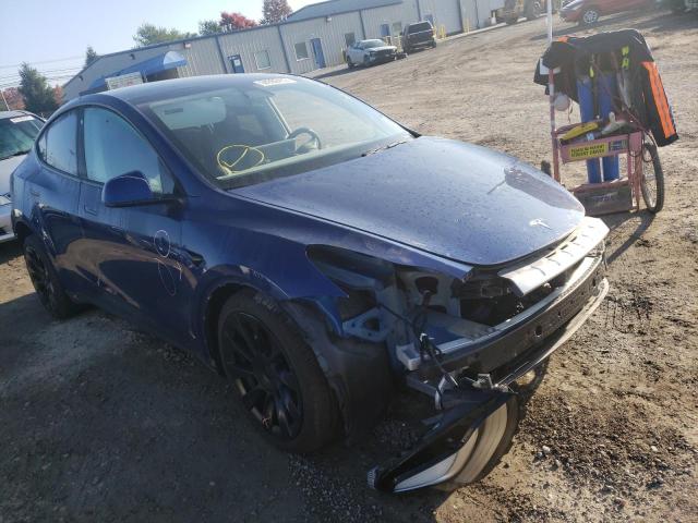 Photo 1 from auction – 2020 TESLA MODEL Y with VIN 5YJYGDEF4LF001919
