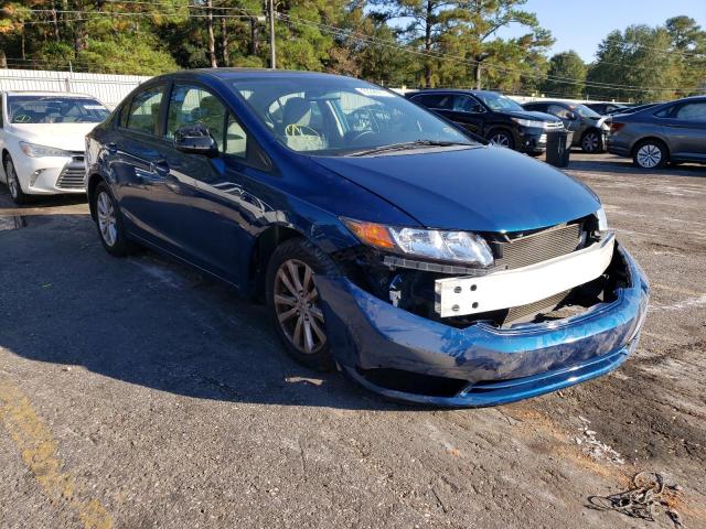 HONDA CIVIC EX 2012 with VIN 19XFB2F87CE367616 - Photo from auction