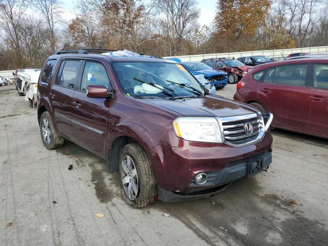 HONDA PILOT TOUR 2014 with VIN 5FNYF4H90EB022844 - Photo from auction