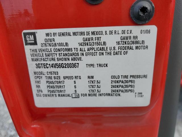 Photo 10 from auction – 2006 GMC NEW SIERRA with VIN 3GTEC14V56G200367