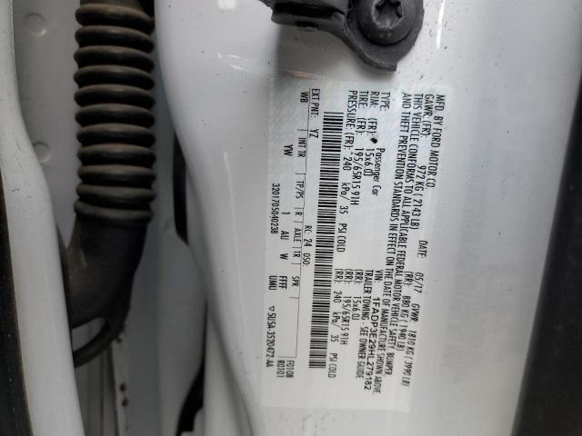 Photo 10 from auction – 2017 FORD FOCUS S with VIN 1FADP3E29HL279182