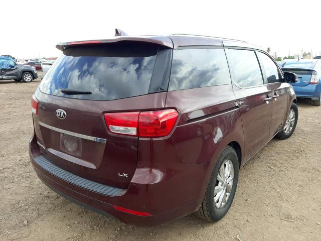 Photo 4 from auction – 2016 KIA SEDONA LX with VIN KNDMB5C16G6151137