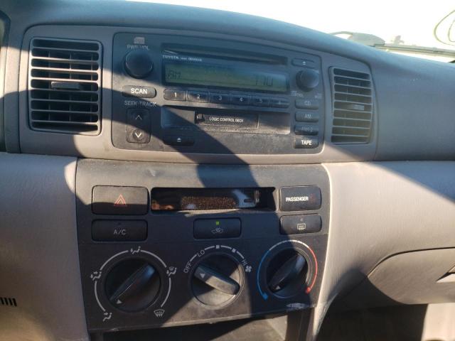 Photo 9 from auction – 2004 TOYOTA COROLLA CE with VIN 2T1BR32EX4C296150