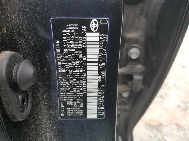 Photo 10 from auction – 2020 TOYOTA COROLLA LE with VIN 5YFEPRAE0LP110508